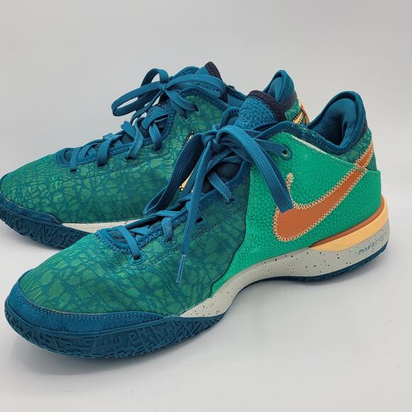 Nike LeBron NXXT Gen Geode Teal Campfire Orange DR8784-301 Mens Size 13 main image 6